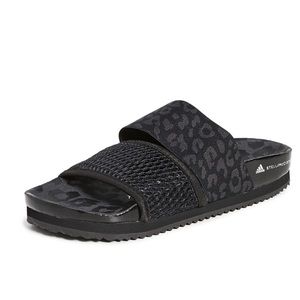 STELLA MCCARTNEY Lette Leopard print Slides size 9